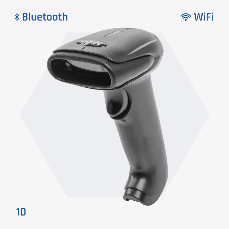 Imagen del producto Lector de códigos de barras 1D dual Bluetooth + WiFi L1DLBT