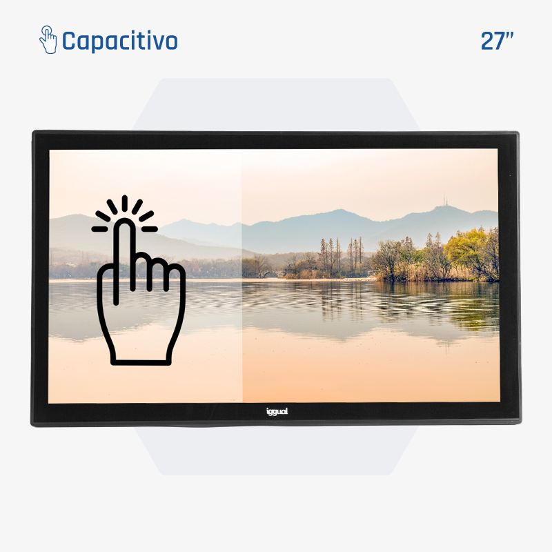 Imagen del producto Monitor LED táctil FHD 27