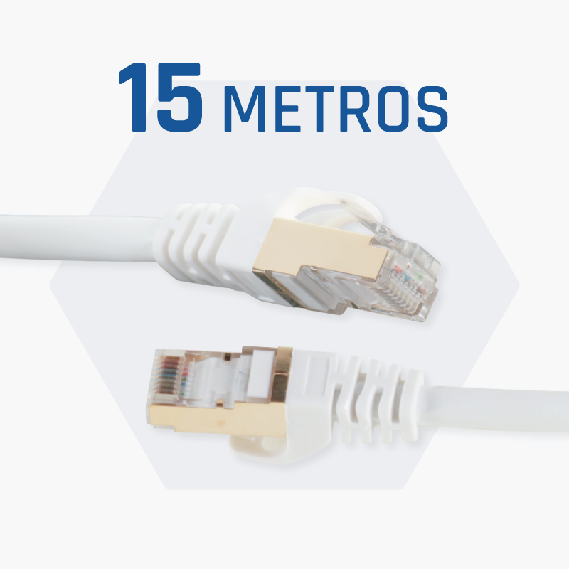 Imagen del producto Latiguillo CAT7 SFTP LSZH 15 metros