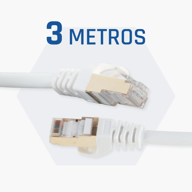 Imagen del producto Latiguillo CAT7 SFTP LSZH 3 metros