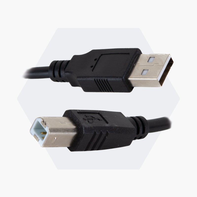 Imagen del producto iggual Cable USB 2.0 A(M)-B(M) A-B macho 2 metros