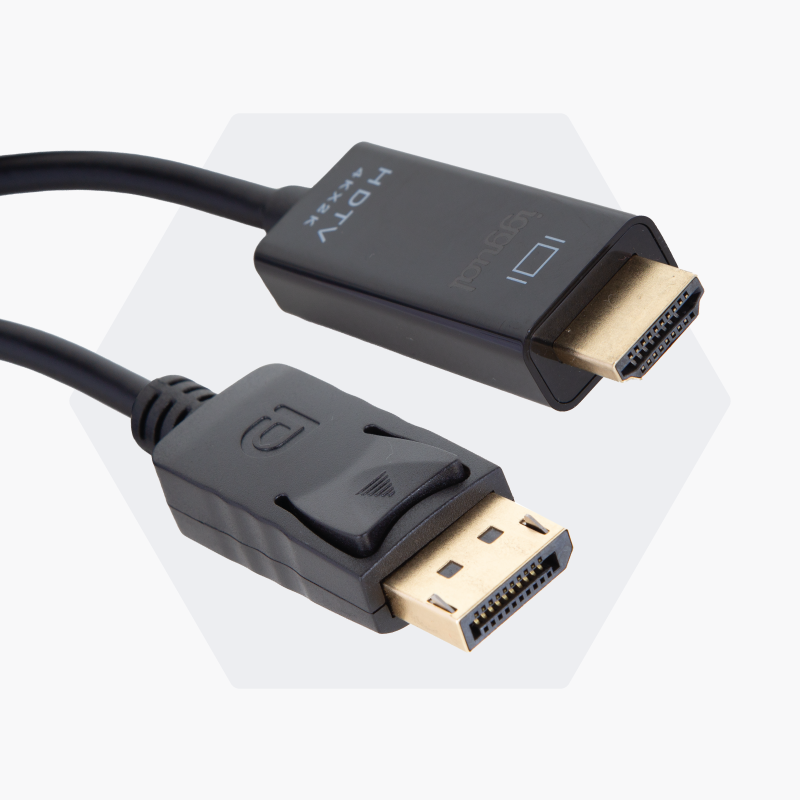 Imagen del producto Cable DisplayPort (M) a HDMI (M) 4K 2 metros