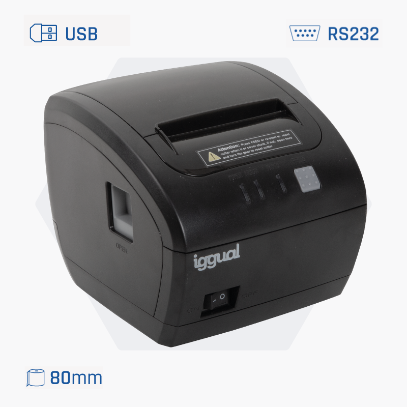 Imagen del producto Impresora térmica TP7001 USB+RS232